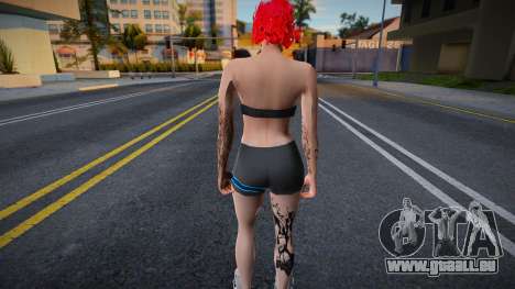 FAZENDO SKIN FEMININA PVP ESTILO pour GTA San Andreas