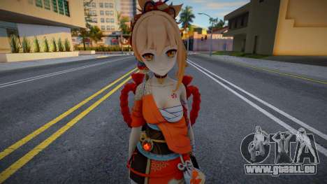 Yoimiya from Genshin Impact v1 pour GTA San Andreas