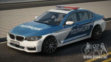 BMW G30 540i Police [CCD] pour GTA San Andreas