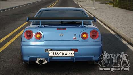 Nissan Skyline R34 GT-R Original pour GTA San Andreas