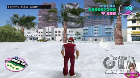 Célébrez Noël pour GTA Vice City