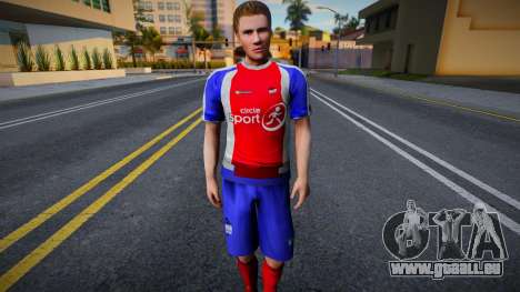 Joueur de football dans le style de la Républiqu pour GTA San Andreas