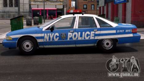 NYPD - Chevrolet Caprice Tripack Police für GTA 4