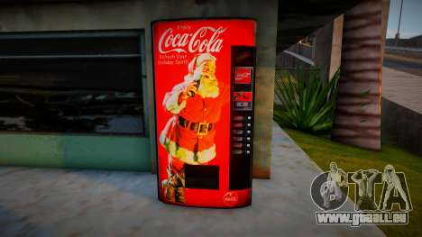 Christmas Santa Coca Cola Vending Machine pour GTA San Andreas