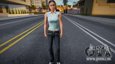 Fille asiatique dans le style KR 1 pour GTA San Andreas