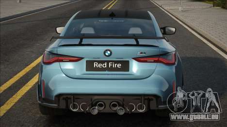 BMW M4 G82 Competition [Red Fire] pour GTA San Andreas
