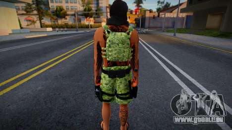 SKIN DE GUERRA GUERRILHA für GTA San Andreas