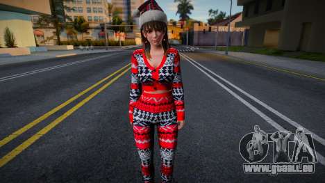 DOAXVV Nanami - Christmas Clothes Set v1 für GTA San Andreas