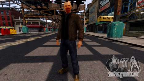 Nico Zombie Hair für GTA 4