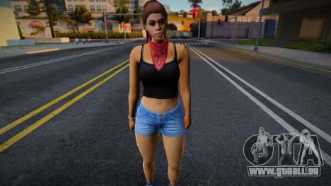 GTA VI - Lucia Gangster Trailer v2 pour GTA San Andreas