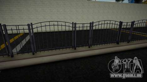 Clôture métallique HD 3D pour GTA San Andreas