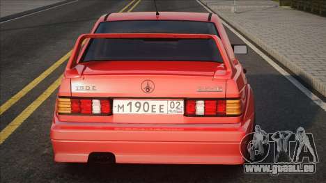 Mercedes-Benz 190E (W201) Red für GTA San Andreas