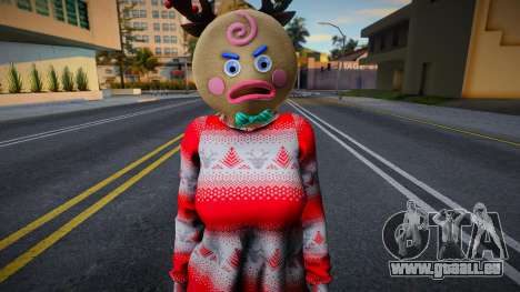 DOAXVV Yukino - Christmas Sweater Dress v2 pour GTA San Andreas