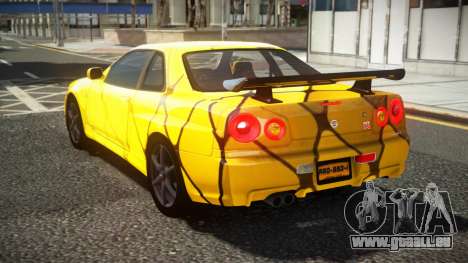 Nissan Skyline R34 N-Tune S8 pour GTA 4