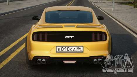 Ford Mustang GT [Yellow car] für GTA San Andreas