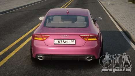 Audi RS7 Pink für GTA San Andreas