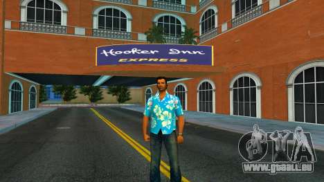 Tommy Light Blue Shirt pour GTA Vice City