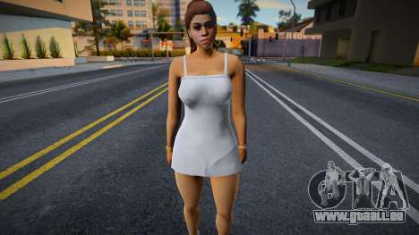 GTA VI - Lucia White Dress Trailer v1 für GTA San Andreas