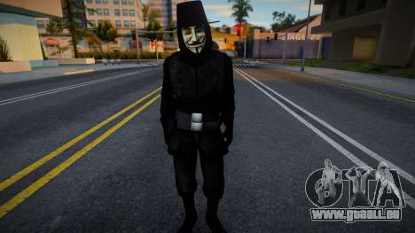 V for Vendetta Ped pour GTA San Andreas