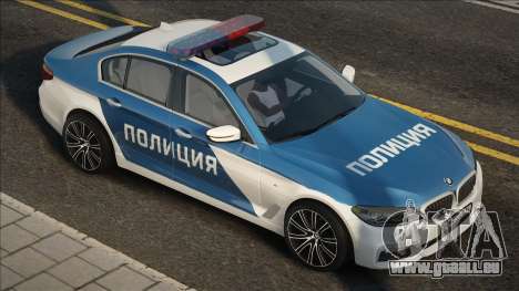 BMW G30 540i Police [CCD] für GTA San Andreas