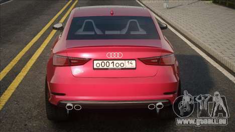 Audi S3 [Red] für GTA San Andreas