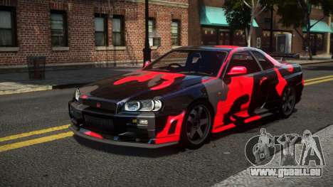 Nissan Skyline R34 R-Sport S3 für GTA 4