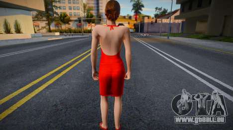 Fille dans le style de robe kr 3 pour GTA San Andreas