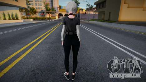 2b Jeans Shirt Casual pour GTA San Andreas