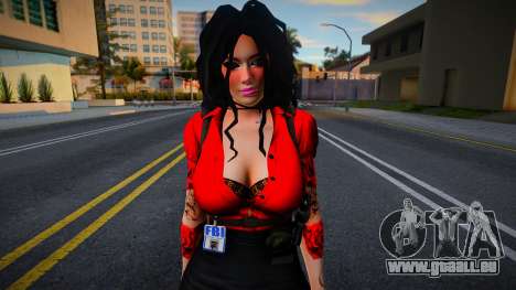Skin Girl FBI v1 pour GTA San Andreas