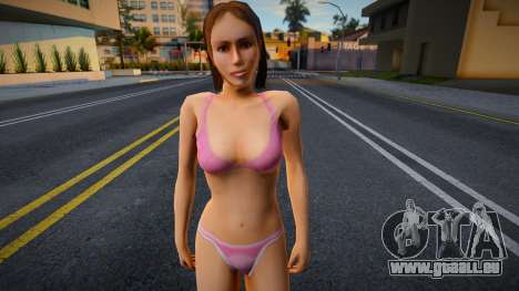 Beach Girl im KR Style 1 für GTA San Andreas