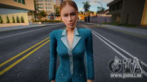 Femme d’affaires dans le style KR 3 pour GTA San Andreas