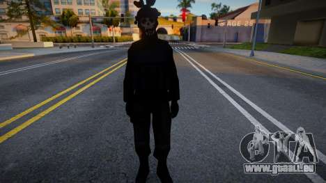Swat (mask Ghost) für GTA San Andreas