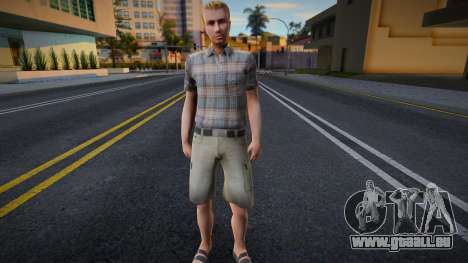 Homme en short en short de style KR pour GTA San Andreas