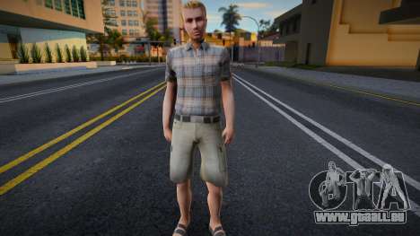 Mann in Shorts in Shorts im KR-Stil für GTA San Andreas