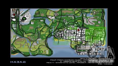 Carte volumétrique du QG pour GTA San Andreas
