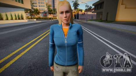 Jeune fille dans le style KR 1 pour GTA San Andreas