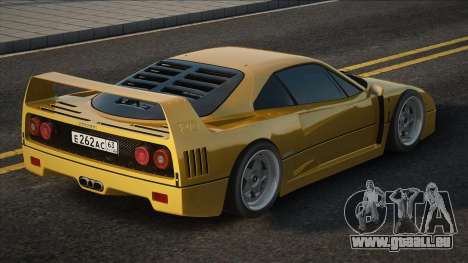 Ferrari F40 [VR] für GTA San Andreas