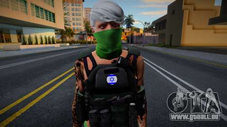 SKIN ISRAEL 1 für GTA San Andreas