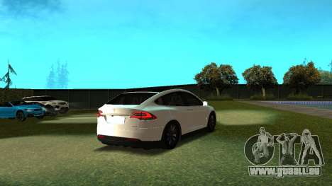 Tesla Modell X (YuceL) für GTA San Andreas