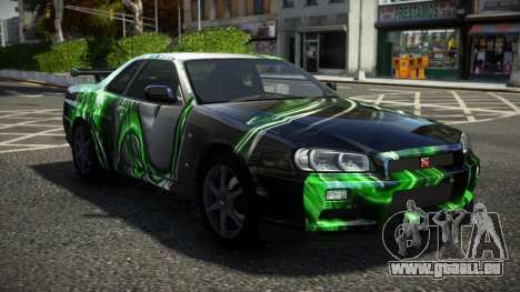 Nissan Skyline R34 N-Tune S11 pour GTA 4