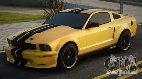 Ford Mustang GT 2005 Yellow für GTA San Andreas