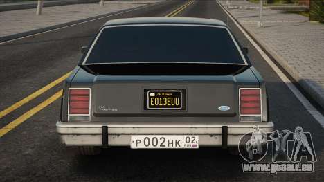 Ford Crown Victoria LTD Black pour GTA San Andreas