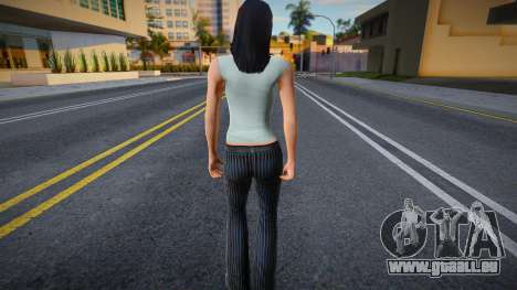 Fille asiatique dans le style KR 1 pour GTA San Andreas