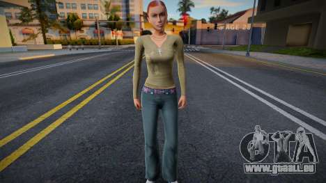 Junges Mädchen im KR-Stil 3 für GTA San Andreas