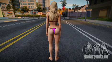 Tina big breasts in a swimsuit pour GTA San Andreas