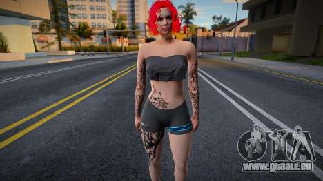 FAZENDO SKIN FEMININA PVP ESTILO pour GTA San Andreas