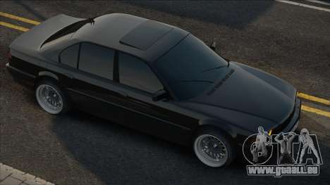 BMW 750i e38 Black für GTA San Andreas