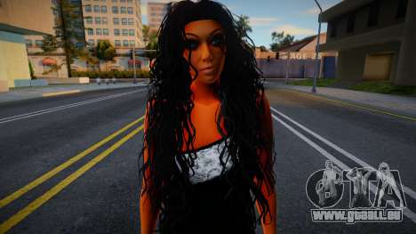 SKIN FEMININA DE VESTIDO pour GTA San Andreas