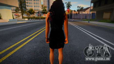 SKIN FEMININA DE VESTIDO pour GTA San Andreas