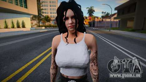 SKIN FEMININA MODIFICADA für GTA San Andreas